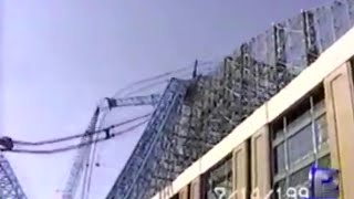 20 years ago Big Blue crane collapses at Miller Park killing 3 ironworkers [upl. by Mortie]