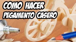 Como hacer pegamento casero  Engrudo [upl. by Aihsenrad]