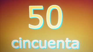 Spanish Numbers  Count to 50  Spanish  Learn Spanish [upl. by Mira]