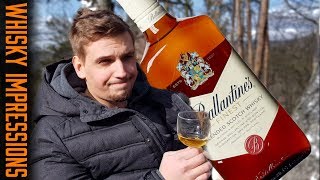 Ballantines Finest Review  Tasting budget whisky [upl. by Ahsimet]