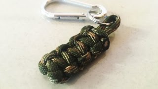 How To Make The Easiest Paracord Keychain  WhyKnot [upl. by Audre]