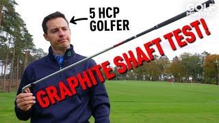 Can A 5 Handicapper Use Graphite Shafts Golf Monthly Test [upl. by Sinai484]