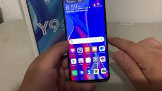 Como activar la grabación de pantalla en dispositivos huawei Y9S [upl. by Yevoc]