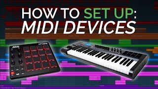 How To Set Up Your Midi Keyboard and Drumpad [upl. by Buiron]