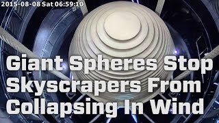 Giant Spheres Stop SkyScrapers From Collapsing In High Winds [upl. by Helbonna]