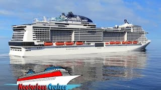 MSC Meraviglia  The Complete Virtual Tour [upl. by Llevrac]