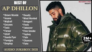 Best Of AP DHILLON x GURINDER GILL Part2  Audio Jukebox 2021  AP Dhillon Jukebox  New Songs [upl. by Jit]