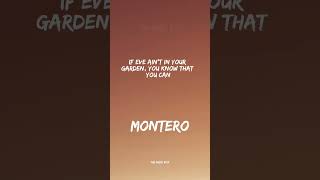 Lil Nas X  Montero Lyrics The Music Box [upl. by Cammie]