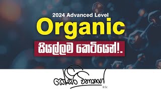 2024 AL  Organic පමණක් REVISION  DAY 19 [upl. by Macfadyn]