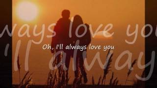 Ill Always Love You by Craig Ruhnkewith Lyrics [upl. by Trovillion204]