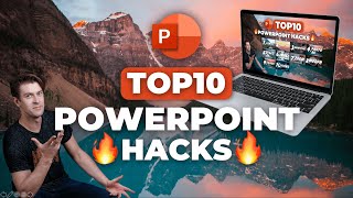 10 PowerPoint HACKS for 🔥Awesome Slides🔥 [upl. by Moina]