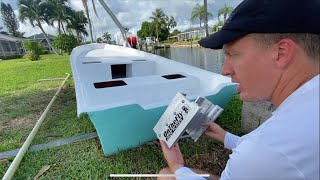 HOW TO BUILD A FIBERGLASS BOAT IN YOUR BACKYARD Start to Finish [upl. by Aenahs]