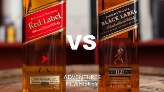 Review Johnnie Walker Red VS Black [upl. by Neyud73]