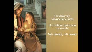 Ndi uwawe Nyagasani Yezu  Chorale Nyampinga Lyrics [upl. by Rebmac]