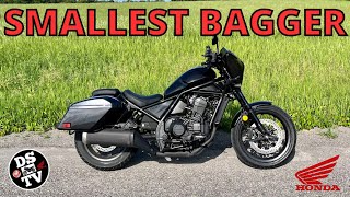 2023 Honda Rebel 1100T Full Test and Review  The Smallest Bagger [upl. by Eeroc]