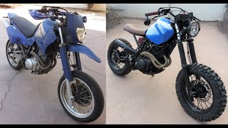 Yamaha XT600 Scrambler build [upl. by Kinsley]