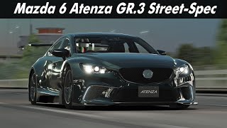 Mazda 6 GR3 800HP Street Spec Review  Assetto Corsa [upl. by Amliv]