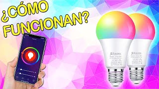 Probando Foco Inteligente RGB Review [upl. by Abekam]