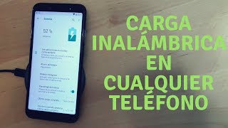 Como tener Carga Inalámbrica en cualquier teléfono Android [upl. by Aivirt]