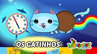 DESENHO INFANTIL  OS GATINHOS  Jacarelvis e Amigos [upl. by Ylicis675]