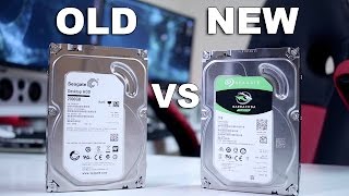 SEAGATE Barracuda VS Barracuda  NEW VS OLD [upl. by Atinuaj354]