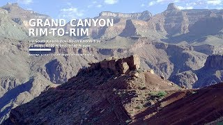 Full Hike CC No MapStabilization Grand Canyon RimtoRim in Arizona [upl. by Llimaj716]