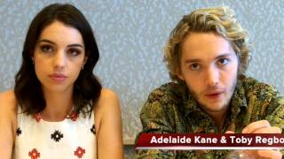 Adelaide Kane and Toby Regbo Talk REIGN Season 2 [upl. by Allwein]