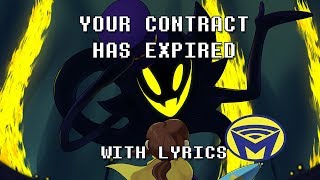 A Hat in Time  Your Contract Has Expired With Lyrics  Man on the Internet [upl. by Lovash]