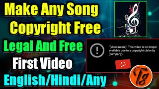 How to use any song without copyrightcopyright free music [upl. by Dagmar]