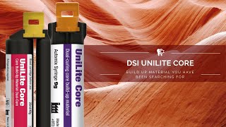 UniLite Core Buildup Material from DSI Dental Solutions  Infographic video [upl. by Orlantha]