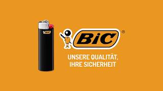 BIC Feuerzeuge Unsere Qualität Ihre Sicherheit 20s [upl. by Emelin]