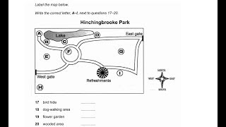 IELTS Listening practice Map labeling [upl. by Aytnahs]