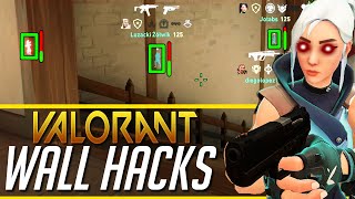 This Is How Valorant Hacks Work Wall Hack Aim bot  More  Valorant [upl. by Anilak]