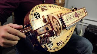 Hurdy Gurdy The medieval wheel instrument [upl. by Ayahc312]