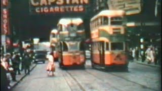 Glasgow Trams 1959 [upl. by Pass1]