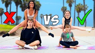 Couples Yoga Challenge VS Nalish [upl. by Dleifyar]