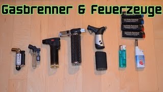 Gasbrenner amp Feuerzeuge für Silvester  Conrad T€DI amp Röder Feuerwerk [upl. by Mcclain945]