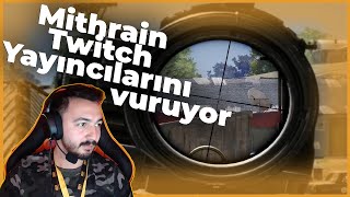 Mithrain vs Twitch Yayıncıları  Rakip Mithraini Hack Sanarsa  PUBG Twitch Türkiye 5 [upl. by Targett847]