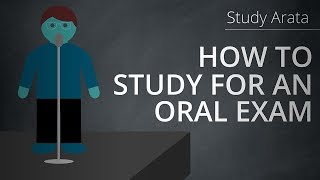 How to study for an oral exam  Study Arata 15 [upl. by Lyrej727]