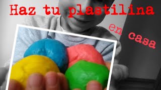 Como hacer PLASTILINA CASERA RÁPIDA Y FACIL  DIY  RECETA [upl. by Marmion]