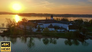 Chiemsee 4K  Germany [upl. by Ardnoyek]