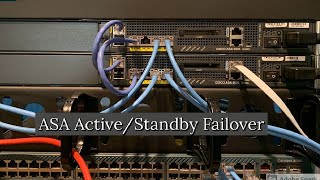 Cisco ASA Firewall ActiveStandby Failover Configuration [upl. by Ana714]