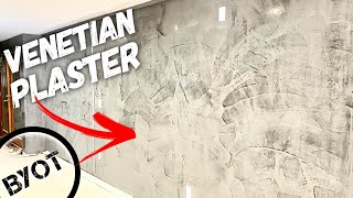 HOW TO APPLY VENETIAN PLASTER [upl. by Andersen]