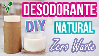 DESODORANTE NATURAL  DIY  CERO BASURA  ZERO WASTE  VEGANO  Mixi [upl. by Irah]