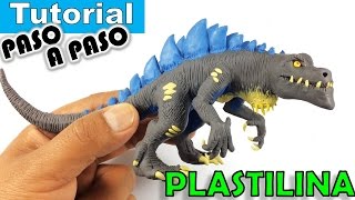 ✅ COMO HACER A ZILLA DE PLASTILINA PASO A PASO  GODZILLA ✅ POLYMER CLAY [upl. by Rodolph]