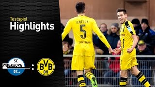 Highlights SC Paderborn 07  Borussia Dortmund 16 [upl. by Eduino]