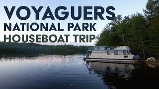 Family Vacation Voyageurs National Park  Houseboat 2019 [upl. by Vernor995]