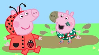 Peppa Pig Official Channel  Peppa Pig Loves Muddy Puddles [upl. by Ilecara]