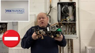 Gas Training  How To Remove Hydroblock  Worcester Bosch Combi Boiler [upl. by Jerol]