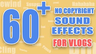 FREE SOUND EFFECTS 2022 NO COPYRIGHT [upl. by Fields116]